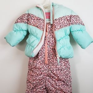 Snow suit for baby girls